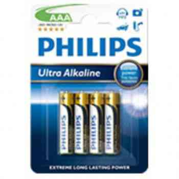 Pilas Philips Alcalina Power Aaa Pack 4u 